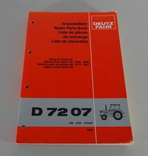 Teilekatalog ersatzteilliste d gebraucht kaufen  Jever