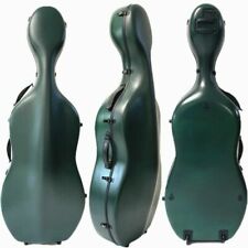 Linda caixa de violoncelo de fibra de carbono verde abrazina forte 4/4, frete grátis comprar usado  Enviando para Brazil