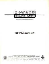 Howard rotaspreader spr for sale  NOTTINGHAM