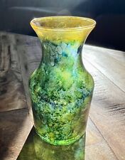 Vaso colorido de 6 polegadas - Sem marca - Pintado à mão? Bonito - História desconhecida, usado comprar usado  Enviando para Brazil