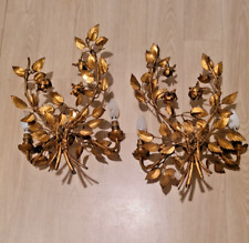 Paire appliques doré d'occasion  Neuilly-sur-Marne