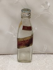 Johnnie Walker etiqueta vermelha, mini garrafa de vidro vazia, tampa de rosca. comprar usado  Enviando para Brazil
