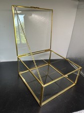 Vintage glass brass for sale  Galveston