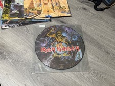 Usado, Iron Maiden - Piece Of Mind  PICTURE DISC  Vinyl LP  - Nice shape comprar usado  Enviando para Brazil