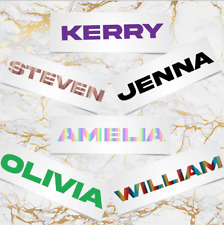 Personalised vinyl name for sale  MANCHESTER