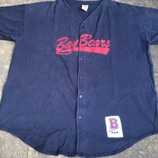 Camiseta azul Mobile Bay Bears Minor League Baseball DEFUNCT TEAM tamanho 2XL comprar usado  Enviando para Brazil