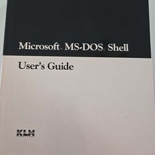 Microsoft dos shell for sale  Pinson