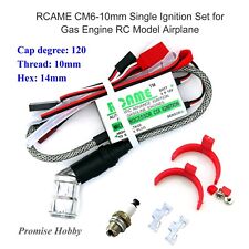 RCAME Single CM6-10mm Ignição 120 Graus para Motor a Gás Modelo de Avião RC comprar usado  Enviando para Brazil