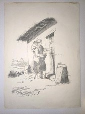 Interessante disegno epoca usato  Gaggiano