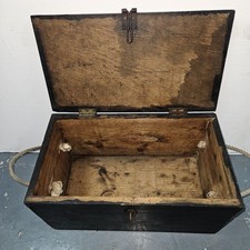 Vintage wooden box for sale  BELPER