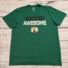 Camisa Boston Celtics verde NBA basquete por 47 marca "Wicked Awesome" masculina GG, usado comprar usado  Enviando para Brazil