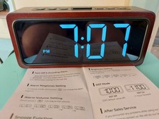 Bedside alarm clock for sale  CHESSINGTON