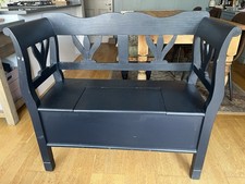 Wooden storage bench for sale  NEW MALDEN