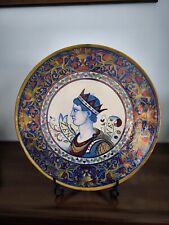 Piatto Ceramica Maiolica a lustro Santarelli Gualdo Tadino 45 Cm. Stupendo na sprzedaż  Wysyłka do Poland