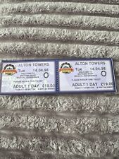 Alton towers theme for sale  READING