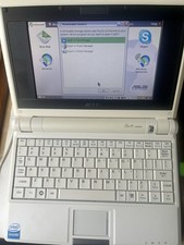 Adaptador de Surf e Energia Asus Eee PC 2G, Branco, Sistema Operacional Linux, CDs, Estojo de Transporte, Usado 2x, usado comprar usado  Enviando para Brazil