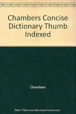 Chambers concise dictionary for sale  UK