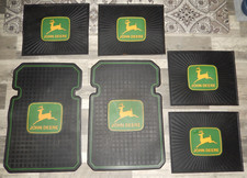 Lote Vintage de 6 Tapetes de Borracha Pesada Originais JOHN DEERE FLOOR MATS Caminhão Trator, usado comprar usado  Enviando para Brazil