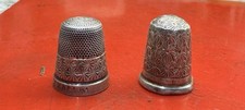 Silver thimbles for sale  LYDNEY
