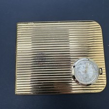 Gold tone wallet for sale  Severn