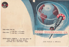 1963 QSL: Radio Bandeirantes, São Paulo, Brasil comprar usado  Enviando para Brazil