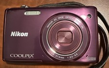 Câmera Digital Nikon COOLPIX S5200 16.0 MP AMEIXA Testada - SOMENTE CÂMERA. FUNCIONANDO. comprar usado  Enviando para Brazil