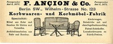 Ancion berlin korbwaaren gebraucht kaufen  Hamburg