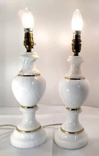 Pair marble alabaster for sale  LINCOLN