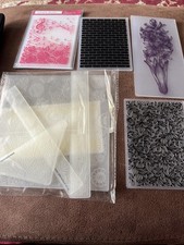 Bundle embossing folders for sale  LINCOLN
