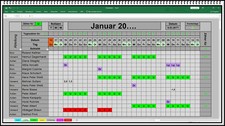 Excel Urlop Planer 2025 2026 itp. na wszystkie lata Kalendarz urlopowy Planer personalny na sprzedaż  Wysyłka do Poland