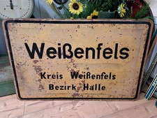 Rtsschild weissenfels ddr gebraucht kaufen Rtsschild weissenfels ddr gebraucht kaufen  Weißenfels