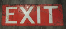 Vintage tin exit for sale  Hunlock Creek