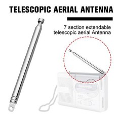 Boa antena aérea telescópica de substituição 14-74cm para rádio TV AM/FM G7 F fr08 comprar usado  Enviando para Brazil