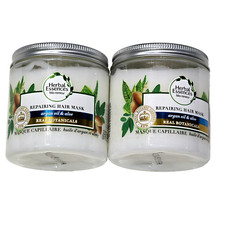 Pacote com 2 Essências de Ervas Bio Renew Máscara Reparadora Capilar Óleo de Argan Aloe 8 oz comprar usado  Enviando para Brazil