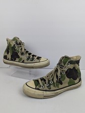 Tênis Vintage Converse All Star Hi Top Camuflagem Anos 80 Masculino Tamanho 8 Camuflado EUA comprar usado  Enviando para Brazil