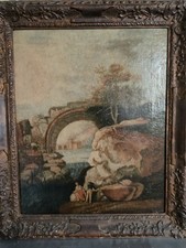 Antico quadro olio usato  Italia