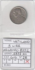 Vaticano pio 1937 usato  Cavriglia