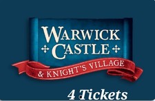 Warwick castle tickets for sale  ALFRETON