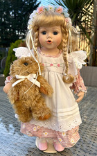 Vintage porcelain doll for sale  LONDON