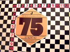 1975 french tax for sale  BEWDLEY