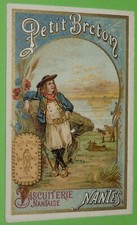 Calendrier chromo 1900 d'occasion  Vendat