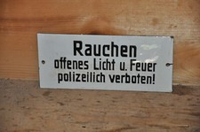 Altes emailschild reichsbahn gebraucht kaufen  Limbach-Oberfrohna