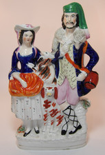 Antique staffordshire flatback for sale  BRENTWOOD