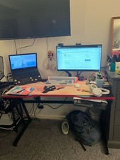 Computer desk shaped for sale  LONDON