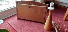 Teak standard lamp for sale  PLYMOUTH