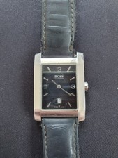 Relógio de pulso suíço autêntico Hugo Boss 1600 mostrador preto e pulseira comprar usado  Enviando para Brazil