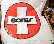 Placa de vinil Bones Precision Swiss Bearings (M1L) skate cruz branca em vermelho comprar usado  Enviando para Brazil