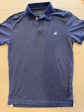 Camisa polo masculina Aeropostale pequena azul colarinho diário logotipo malha comprar usado  Enviando para Brazil