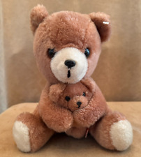 1977 R Dakin Mamãe e Bebê Urso Brinquedo de Pelúcia 10" Natureza Bebês Pelúcia Marrom comprar usado  Enviando para Brazil