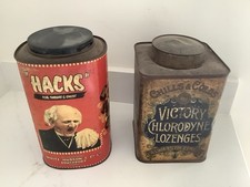 Large vintage tins for sale  COLCHESTER